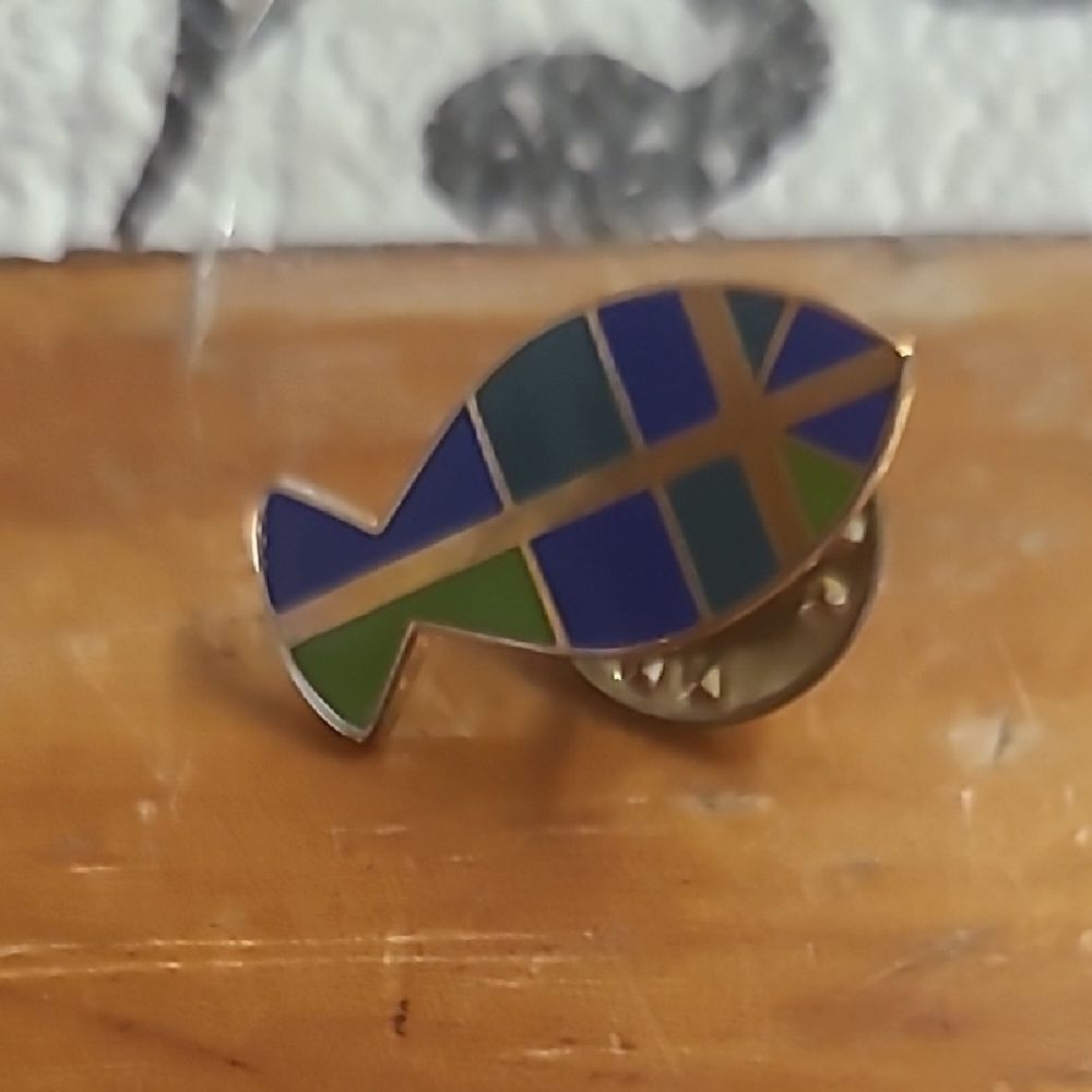 Colorful Fish Pin